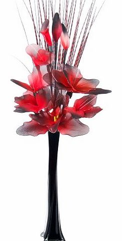 Artificial Flowers Nylon Net Red 
