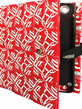 Artisan Coca-Cola Upcycled iPad Cover from Mitz