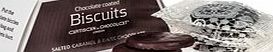 Artisan du chocolat Dark chocolate coated salted caramel biscuits -