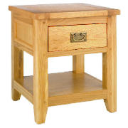 Ascot Side Chest, oak finish