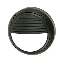 Mini Horizon 100W Black Circular Wall Light