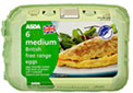 ASDA Free Range Medium Eggs (6)