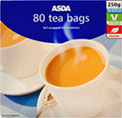 ASDA Tea Bags (80 per pack - 250g)
