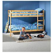 Pine Twin Bunk And Simmons Mattresses