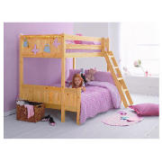 Ashley PineTrio Bunk Bed with Mattresses
