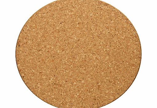 Cork Round Placemats, Set of 4