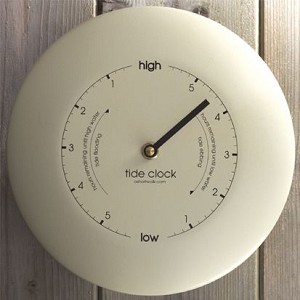ASHORTWALK Powder Tide Clock
