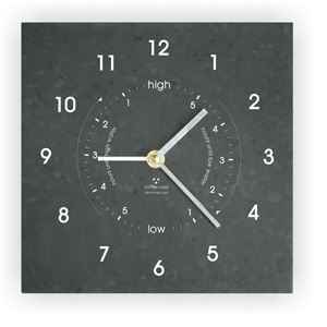 Recycled Time & Tide clock Clock with