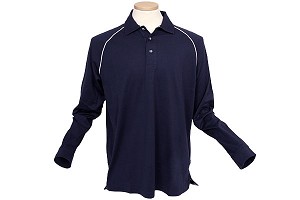 Ashworth Long Sleeve EZ-Tech Raglan Polo