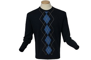 Ashworth Menand#8217;s Heather Argyle Sweater