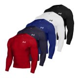 Ashworth Under Armour Heat Gear Compression Long Sleeved Top (Royal Small)