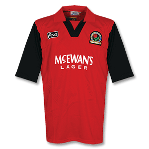 ASICS 95-96 Blackburn Away Shirt
