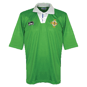 ASICS 96-97 Northern Ireland Home Shirt (Players