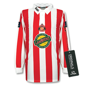 97-98 Sunderland Home L/S players shirt