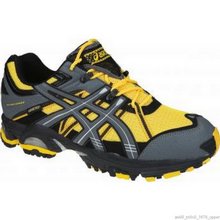 Asics Gel-Trail sensor 2 WP Men Running Golden Yellow/Steel Grey/Black