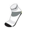 Tech Warm.  Moisture management Knitted ventilation areas.  Shock absorption padding at toe and heel