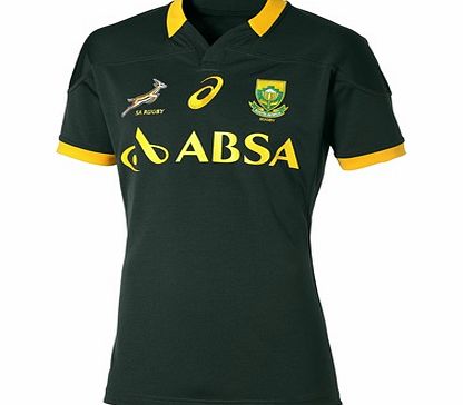ASICS South Africa Springboks Home Test Jersey 2014/15