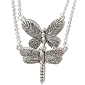 Dragonfly Butterfly Necklace