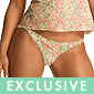 ASOS Flower Print Thong