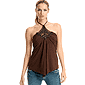 ASOS Halter Antique Trim Top