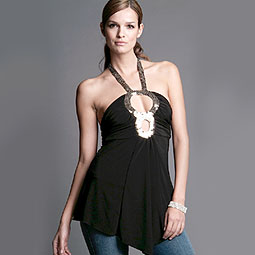 ASOS Keyhole Halter Neck Top