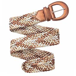 ASOS Metallic Plaited Belt