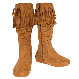 ASOS Moccasin Fringe Boot
