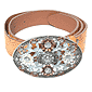 Oval Diamante Belt