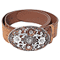 ASOS Oval Flower Buckle Belt