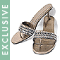 ASOS Rhinestone Thong Sandal