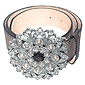 ASOS Round Stone Buckle Belt