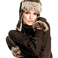 ASOS Sheepskin Mittens