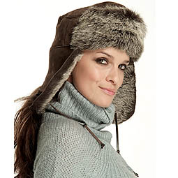 ASOS Sheepskin Trapper Hat