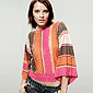 ASOS Stripe Wide Sleeve Jumper