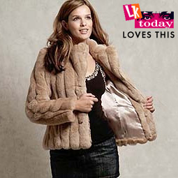 ASOS Vintage Style Faux Fur Coat