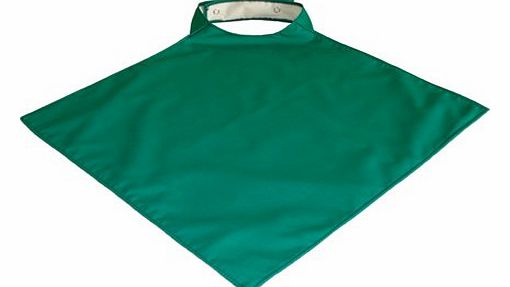 Adult Neck Napkin Bib - ideal for the Elderly or Disabled - Jade Green