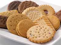 sweet biscuits in 1kg box, EACH