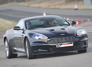aston Martin DBS hot lap ride (for two)