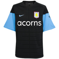 8107 09-10 Aston Villa Training shirt (black)