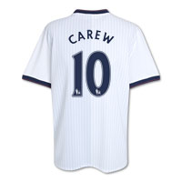 Aston Villa Adidas 09-10 Aston Villa away (Carew 10)