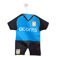 aston Villa Away 2008/2009 Mini Kit Hanger.