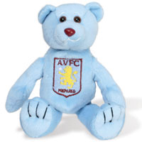 Aston Villa Beanie Bear - Sky.