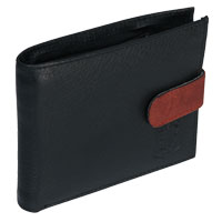 aston Villa Leather Wallet - Black.