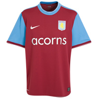 Aston Villa Nike 09-10 Aston Villa home
