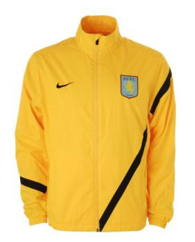 Aston Villa Nike 2011-12 Aston Villa Nike Sideline Jacket (Yellow)