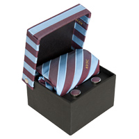aston Villa Tie and Cufflink Set.