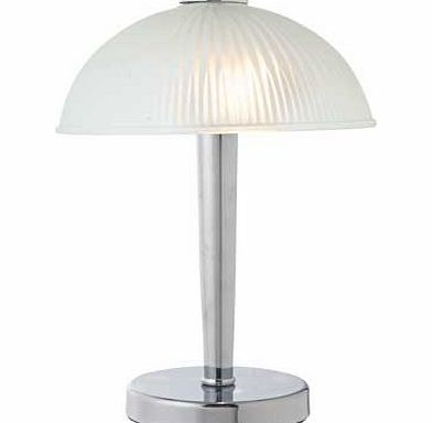 Astra Glass Touch Table Lamp - Chrome