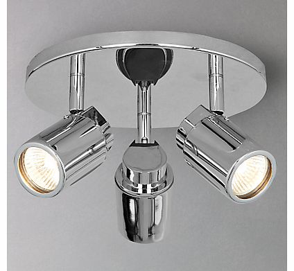 Como 3 Bathroom Spotlight Ceiling Plate