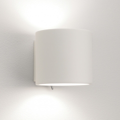Astro Lighting Brenta White Plaster Wall Light