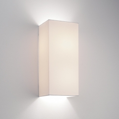 Chuo 380 White Rectangular Wall Light
